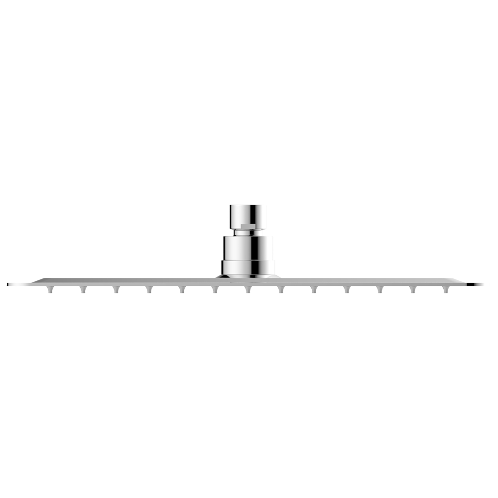 What are the benefits of using a Bright Showers rain shower head with handheld?